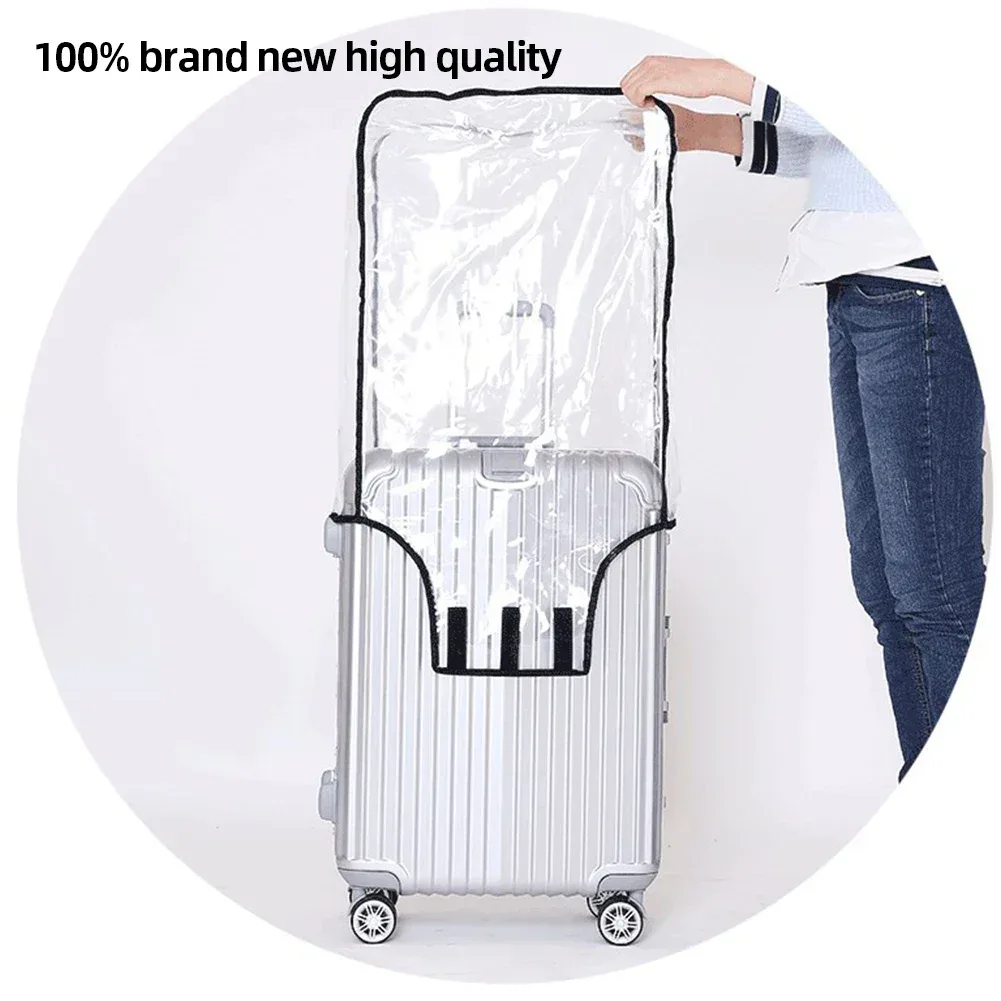 housse de protection étanche pour bagages de 18 à 30 pouces, housse de protection pour bagages de voyage en pvc, accessoire de voyage