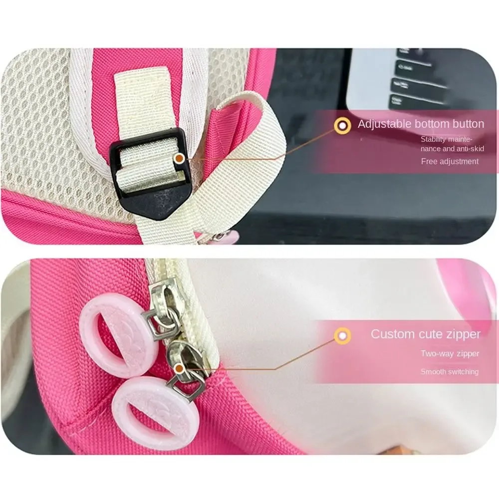 sac à dos mignon de haute qualité en forme de crème glacée, grande capacité, sac à dessert léger et portable pour enfants