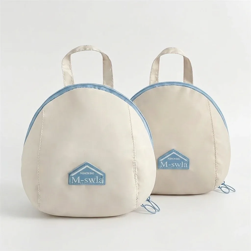 sac de rangement portable en fibre de polyester pour sous-vêtements, chaussettes et soutiens-gorge, en forme de boule, 1 ou 2 pièces