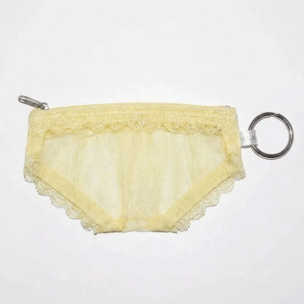 nouvelle trousse de toilette transparente y2k en maille dentelle motif cœur, pochette de rangement cosmétique pour voyage