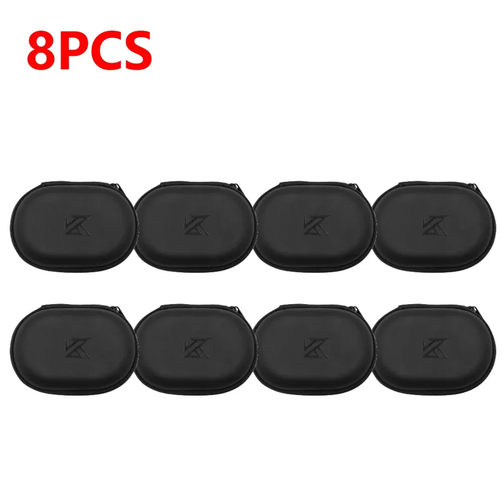 sac de rangement pour écouteurs filaires, 1 à 10 pièces, mallette de transport universelle pour écouteurs filaires, boîte de rangement en pu, sac organisateur pour kz ba10 as10 es4