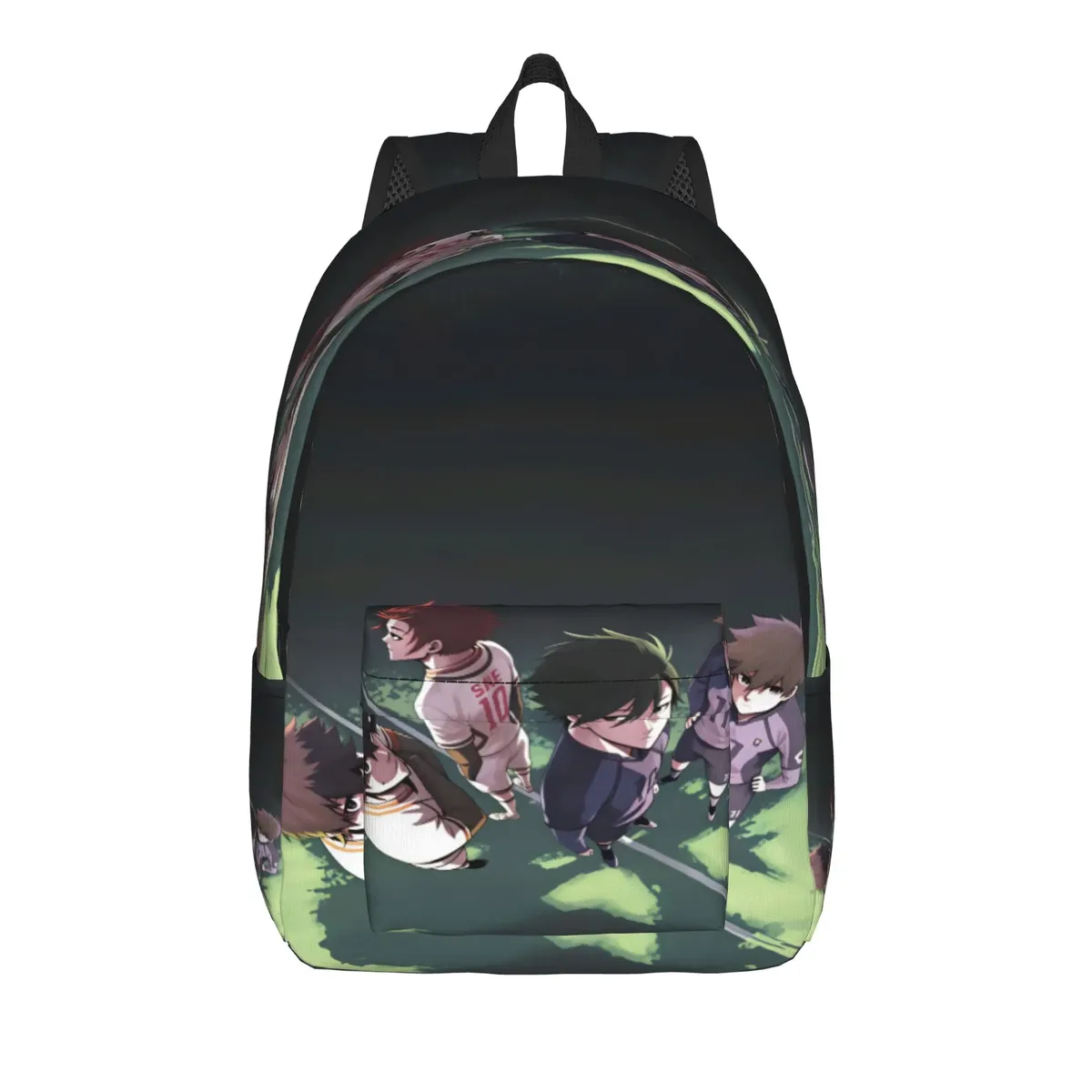 sac à dos anime blue locks pour hommes, sacs à dos légers en polyester, sacs modernes pour lycée, sac à dos de camping de haute qualité
