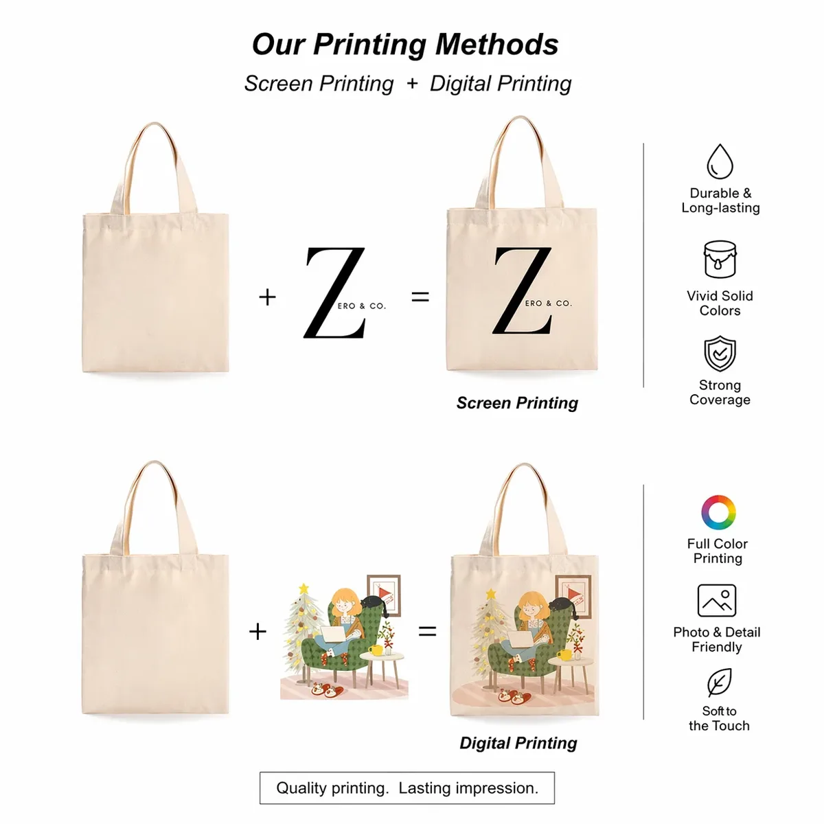 vente en gros de 50 pièces/lot de sacs fourre-tout en toile de coton personnalisés avec logo, sacs d'épicerie réutilisables