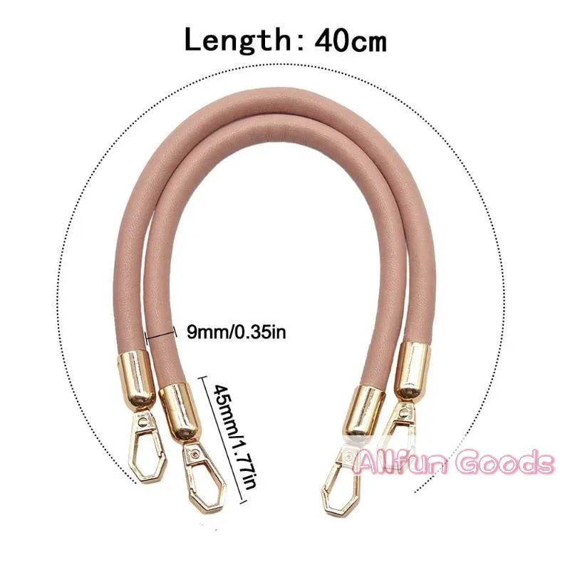 sangle de sac en cuir pu de 40 cm avec boucle chaîne dorée, poignée de sac à main, accessoires de remplacement pour sacs à bandoulière pour femmes