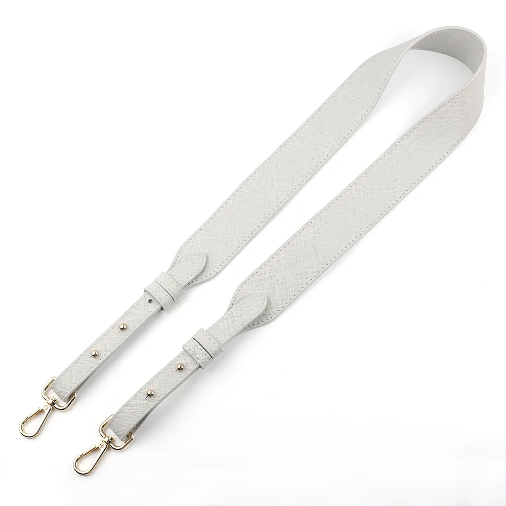 sangle de sac en cuir pu réglable 105-112 cm, boucle en métal de luxe, sangle d'épaule pour sacs à bandoulière, accessoires