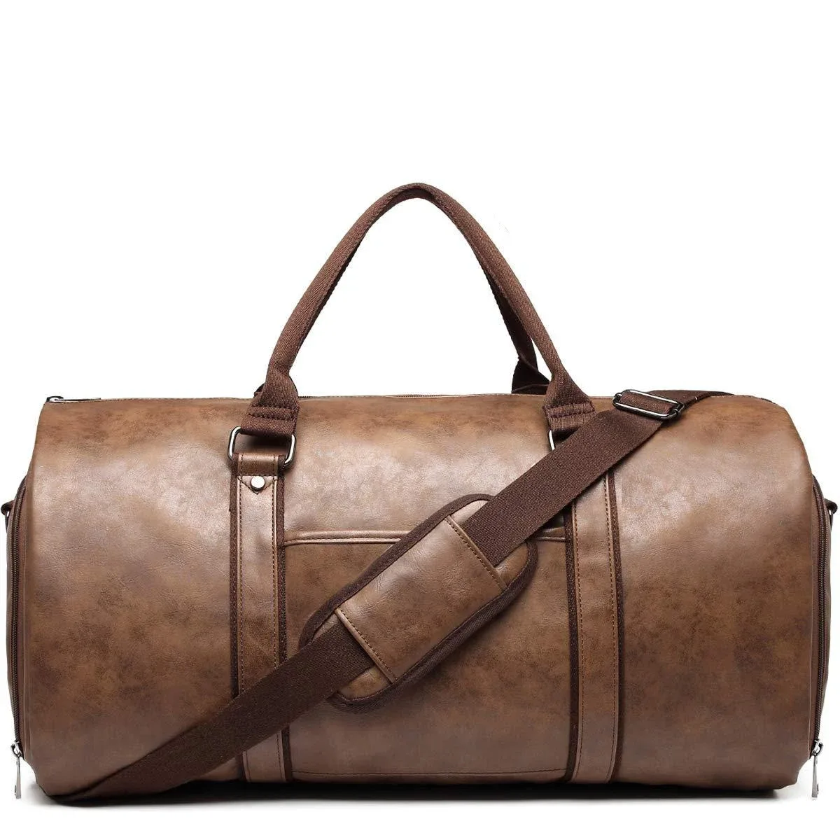 sac de voyage étanche de grande capacité, sac de transport pour vêtements, sac polochon en cuir pour vêtements, sac de voyage pour costume pour hommes