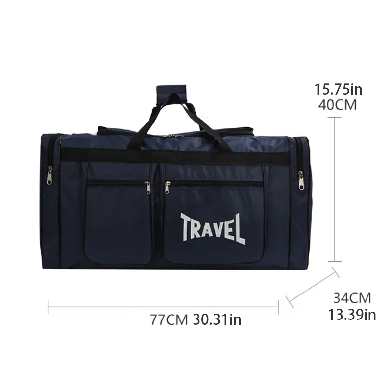 sac de voyage grande capacité - plusieurs poches, sac de sport et de fitness, fermeture éclair, un sac pour les voyages en plein air