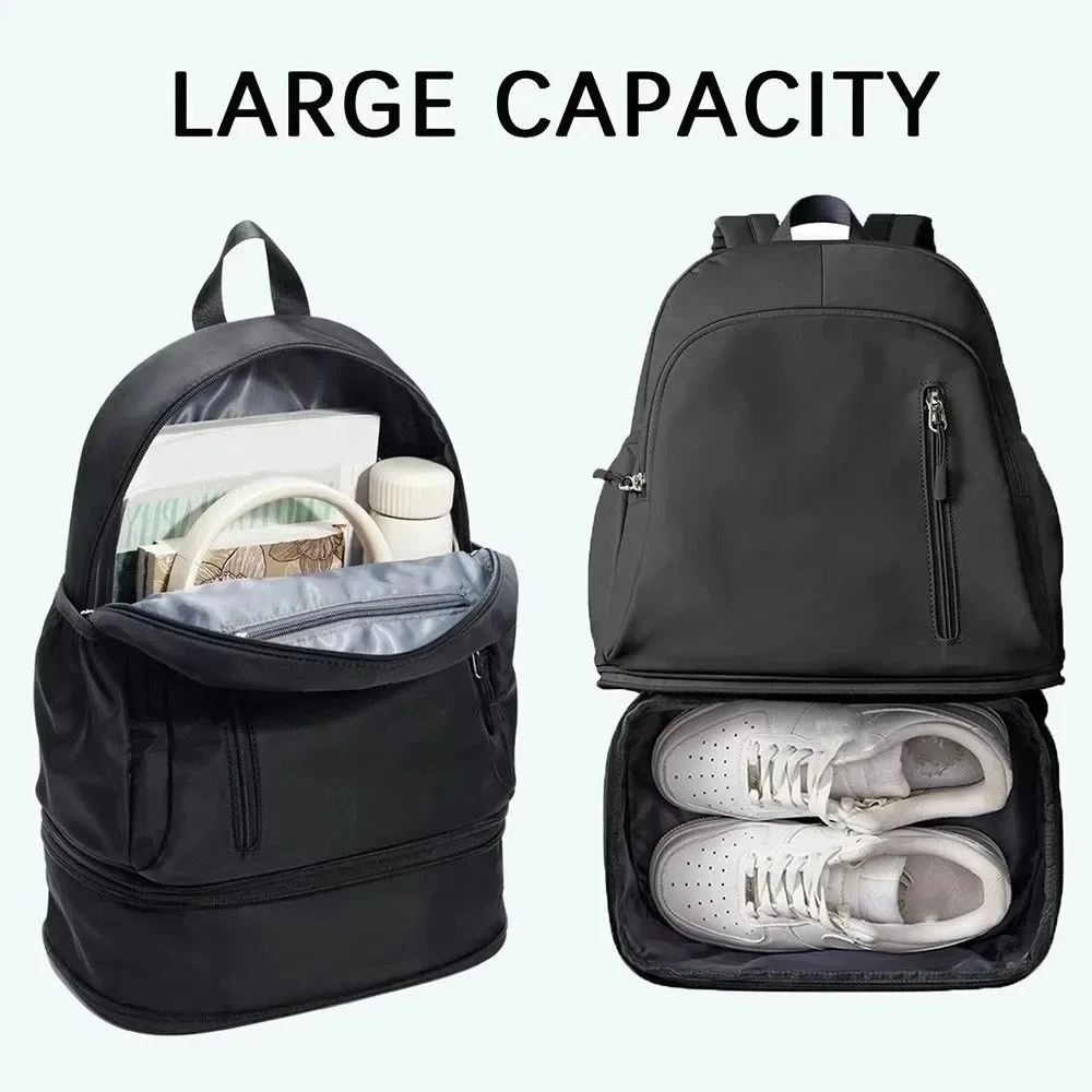 sac de sport grande capacité, multi-couleurs, anti-rayures, sacs d'école pour étudiants, imperméable, pliable, sac à dos pour ordinateur portable pour hommes