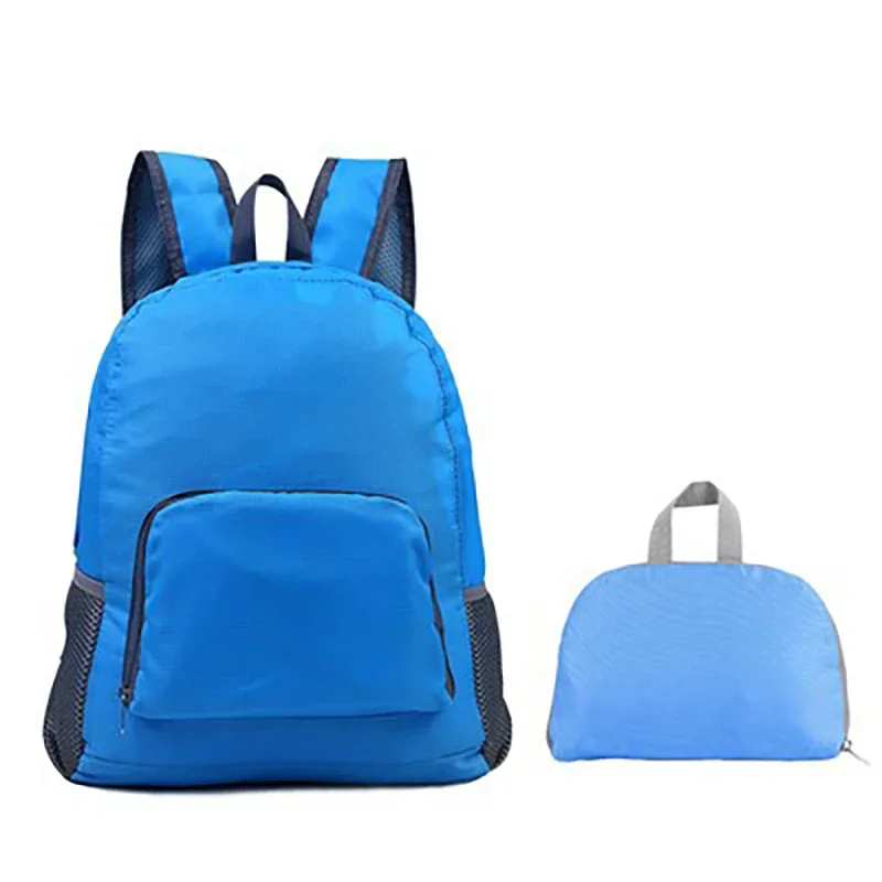 sac à dos pliable en nylon léger pour hommes et femmes, sac à dos de voyage en plein air, cartable étudiant, sac à dos simple, nouveau