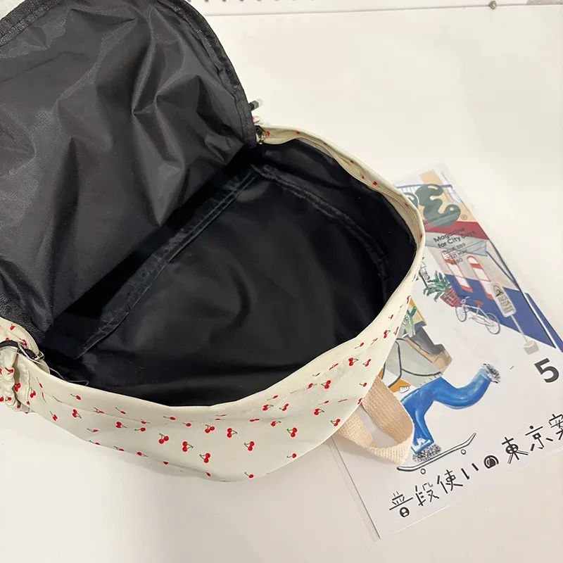 sac à dos décontracté pour femmes, imprimé floral, polyvalent, sangle réglable, sac à dos mignon pour étudiantes, sac à dos pour pique-nique et camping en plein air