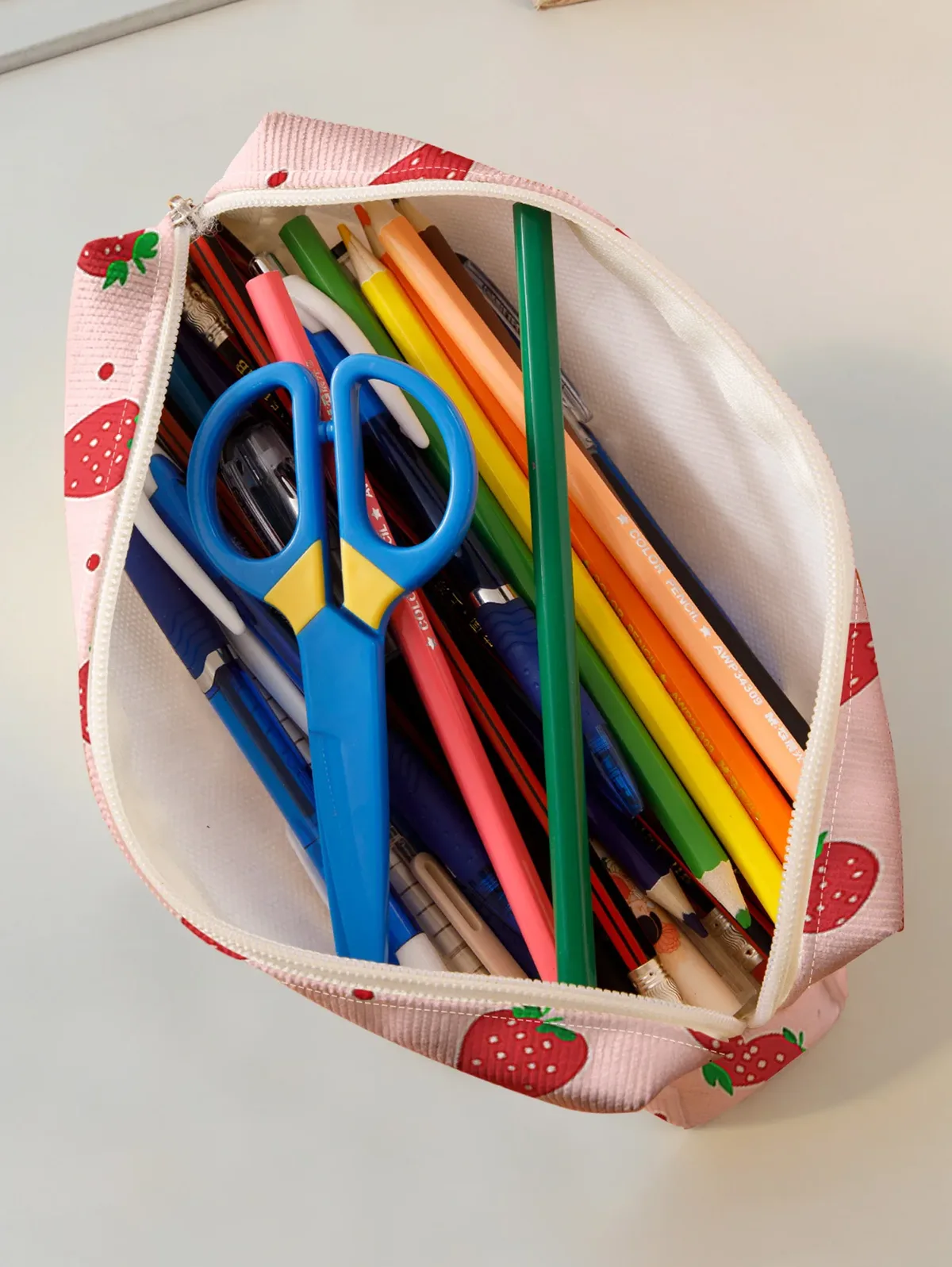 petite trousse à crayons, trousse à crayons grande capacité, sac de rangement multifonctionnel pour fournitures scolaires, fournitures d'organisation scolaire pour étudiants