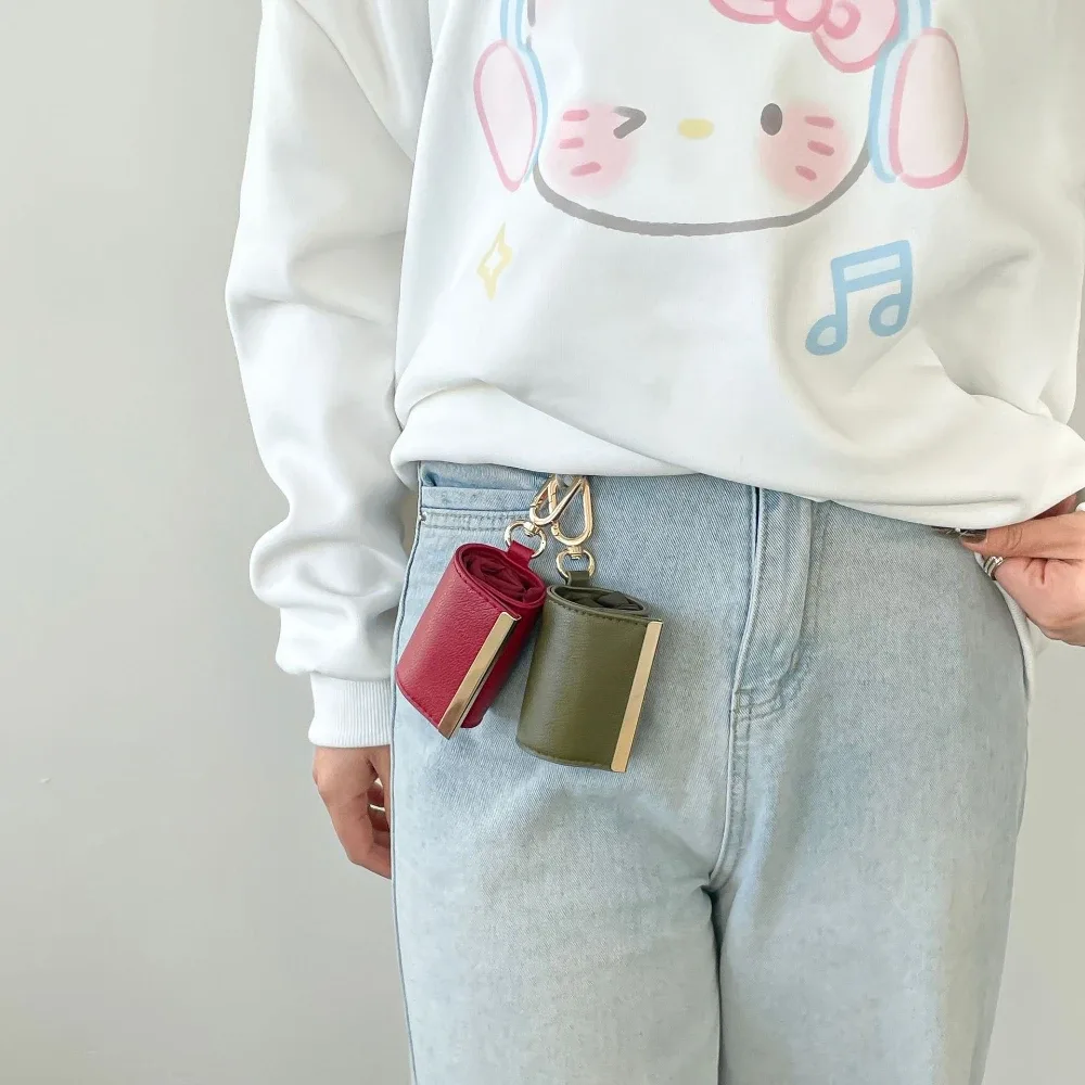 porte-clés léger extensible et réutilisable, mini sac fourre-tout, sac de courses pliable écologique de grande capacité