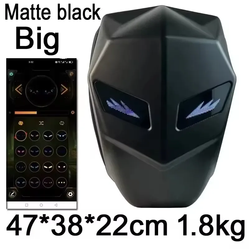 sac à dos intelligent rechargeable avec écran led, motif dynamique personnalisé via l'application, lumière bluetooth rgb, sac à dos tendance pour les voyages et l'école
