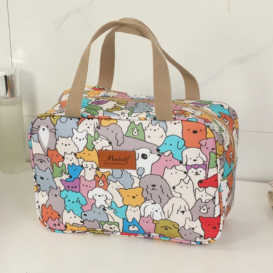nouveau sac à bagages de voyage de grande capacité avec sac à main étanche imprimé de dessin animé sac de rangement de fournitures de plein air sac à déjeuner