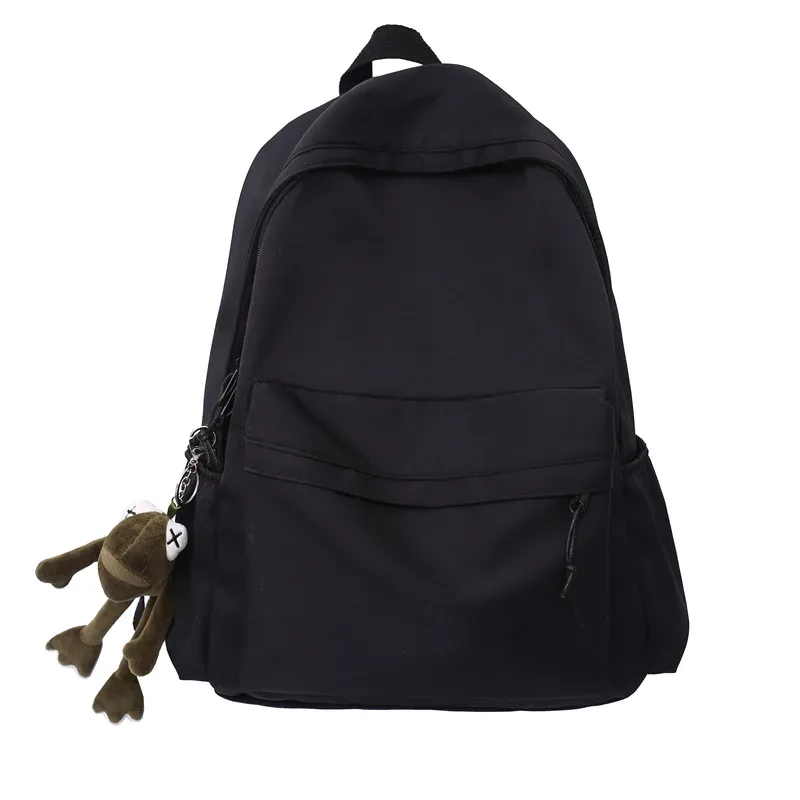 nouveau sac à dos femme mode nouveau sac à dos unisexe grande capacité sac à dos pour ordinateur portable en nylon dame cartable mignon étudiant sac