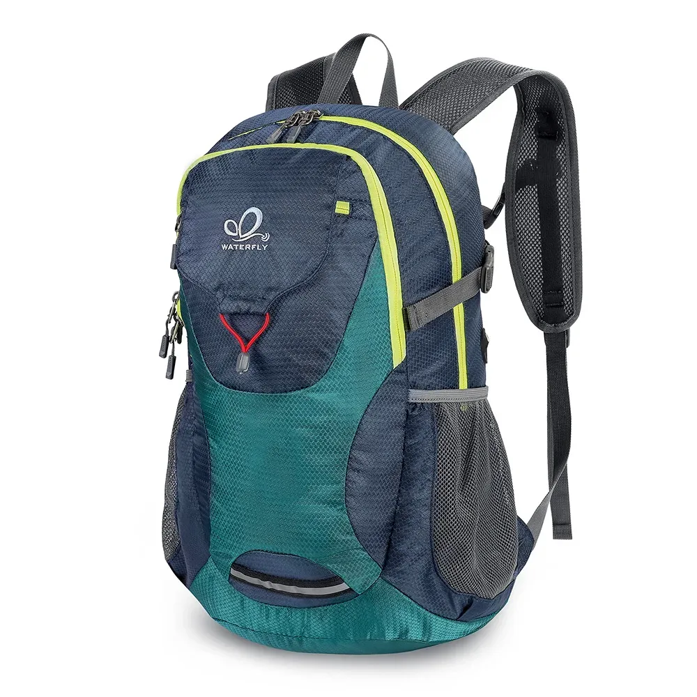 waterfly léger pliable randonnée sac à dos 30l pliable voyage sac à dos pochette d'ordinateur ultraléger camping jour pack pour femme homme