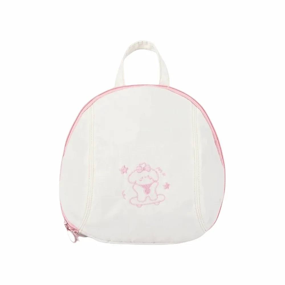 sac de rangement pour sous-vêtements imprimé motif chien de dessin animé, grande capacité, léger, sac de voyage pratique et portable