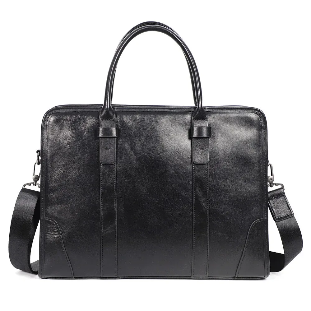 café/noir hommes sac à main en cuir véritable mallette pour ordinateur portable mâle épaule sacs de messager grande capacité hommes porte-documents
