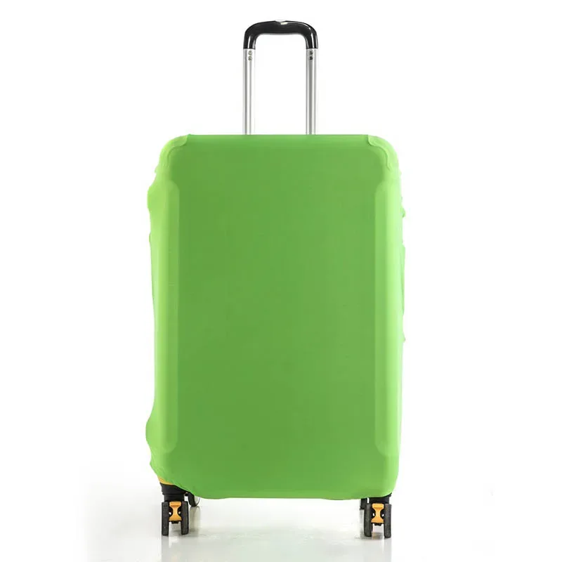 housse de protection pour bagages en tissu extensible, étui anti-poussière pour bagages, adapté à une valise de 18 à 28 pouces, organisateur de voyage