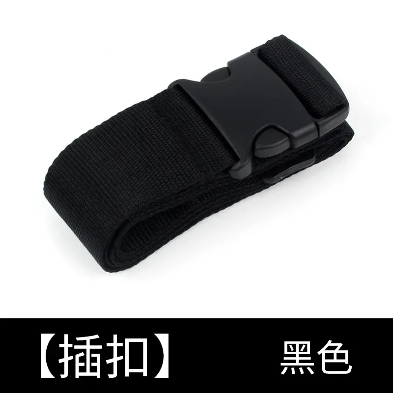 sangles de bagage droites pour valise, ceinture de bagage en polyester avec boucle de déverrouillage réglable, accessoire de voyage 