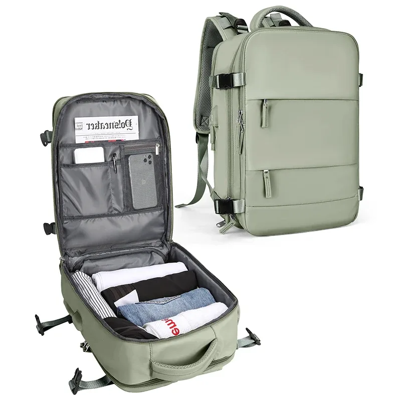 grand sac à dos de voyage pour hommes, sac à dos étanche pour ordinateur portable approuvé par le vol de la compagnie aérienne, sac à dos de transport antivol, sac à dos de randonnée