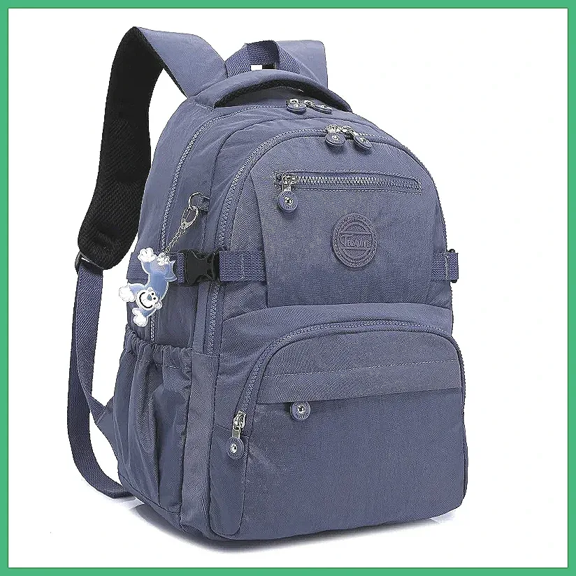 sac à dos léger et imperméable pour ordinateur portable, pour hommes et femmes, sac d'école pour lycéens, sac à dos de randonnée et de voyage