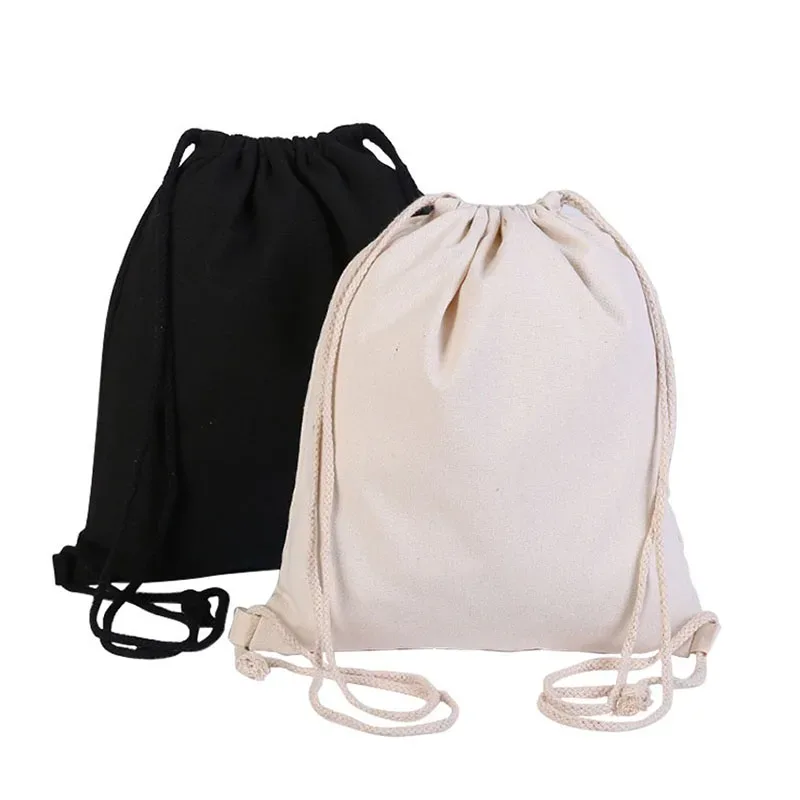 nouveau sac fourre-tout en toile avec cordon de serrage, pochette en tissu anti-douleur, cordon de serrage lsd05