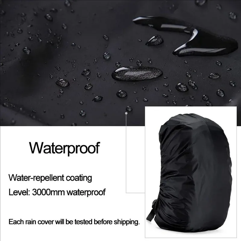 housse de pluie imperméable pour sacs à dos de camping, randonnée et alpinisme, protège le sac de la pluie et des éclaboussures, garde l'équipement au sec