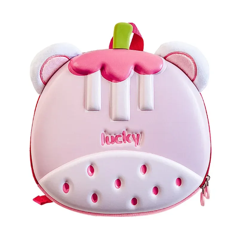 sac à dos maternelle unisexe léger en tissu oxford respirant, motif lapin mignon, pour l'éducation des enfants