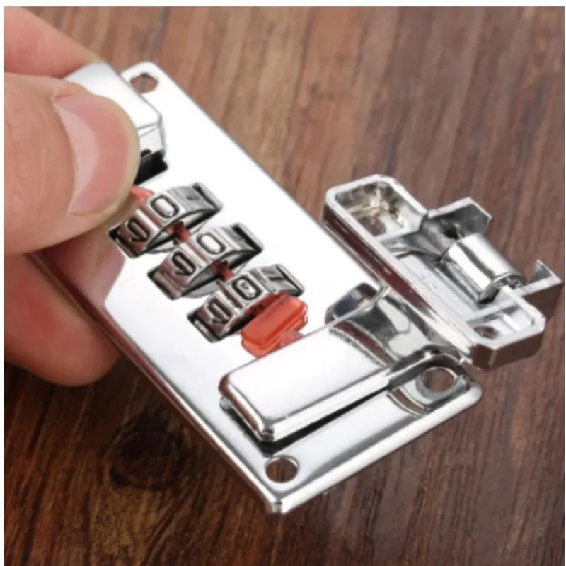 1/2 pièces serrure à code fixe en bois pour boîte, étui à bijoux fait main, valise, quincaillerie de sécurité pour meubles