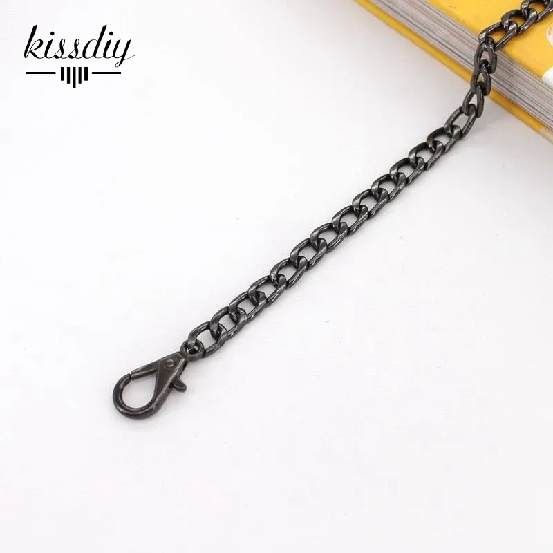 20-120cm sac à main chaînes en métal sac à bandoulière sangle bricolage sac à main chaîne or argent bronze noir poignées sac accessoires chaîne