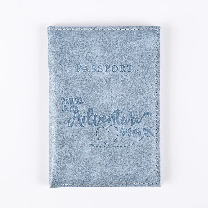 porte-passeport, couverture portefeuille, essentiels de voyage, étui à cartes en cuir pu, accessoires de voyage internationaux pour femmes/hommes