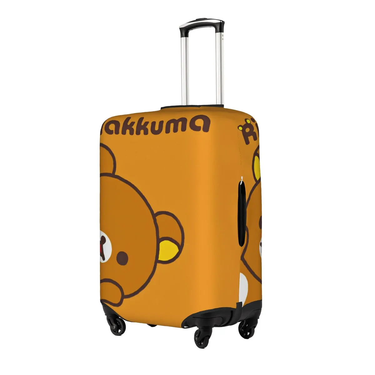 Housse de bagage de voyage personnalisée R-Rilakkumas, housse de protection élastique pour valise à motif de dessin animé, convient aux valises de 18 à 32 pouces