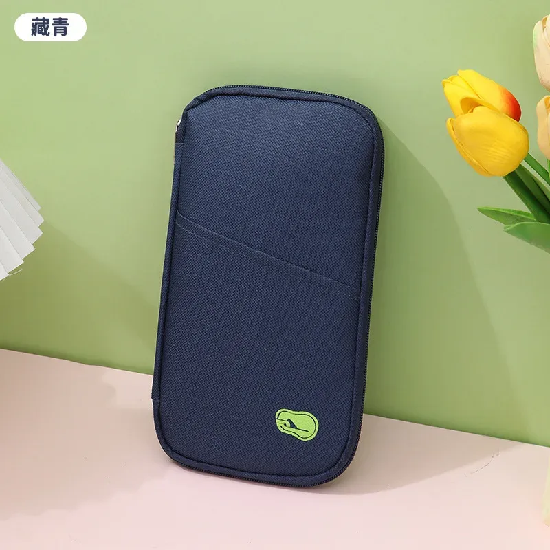 porte-documents de voyage multifonctionnel de style portefeuille pour hommes et femmes, sac de rangement pour passeport, vente en gros, stock disponible