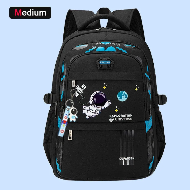 sac à dos d'école astronsominitié pour garçon, cartable étanche pour enfant du primaire