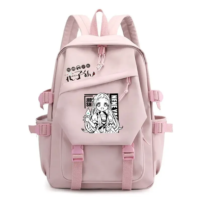 sac à dos hanako kun lié aux toilettes, sac d'école de dessin animé hanako yashiro nene minamoto kou, cartable de voyage pour étudiants de grande capacité