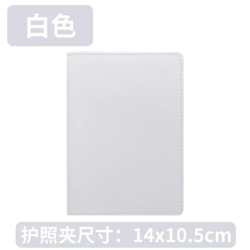 étui porte-passeport en cuir pu, accessoires de voyage, étiquettes de bagages, porte-billet d'affaires, couverture de passeport pour femmes et filles