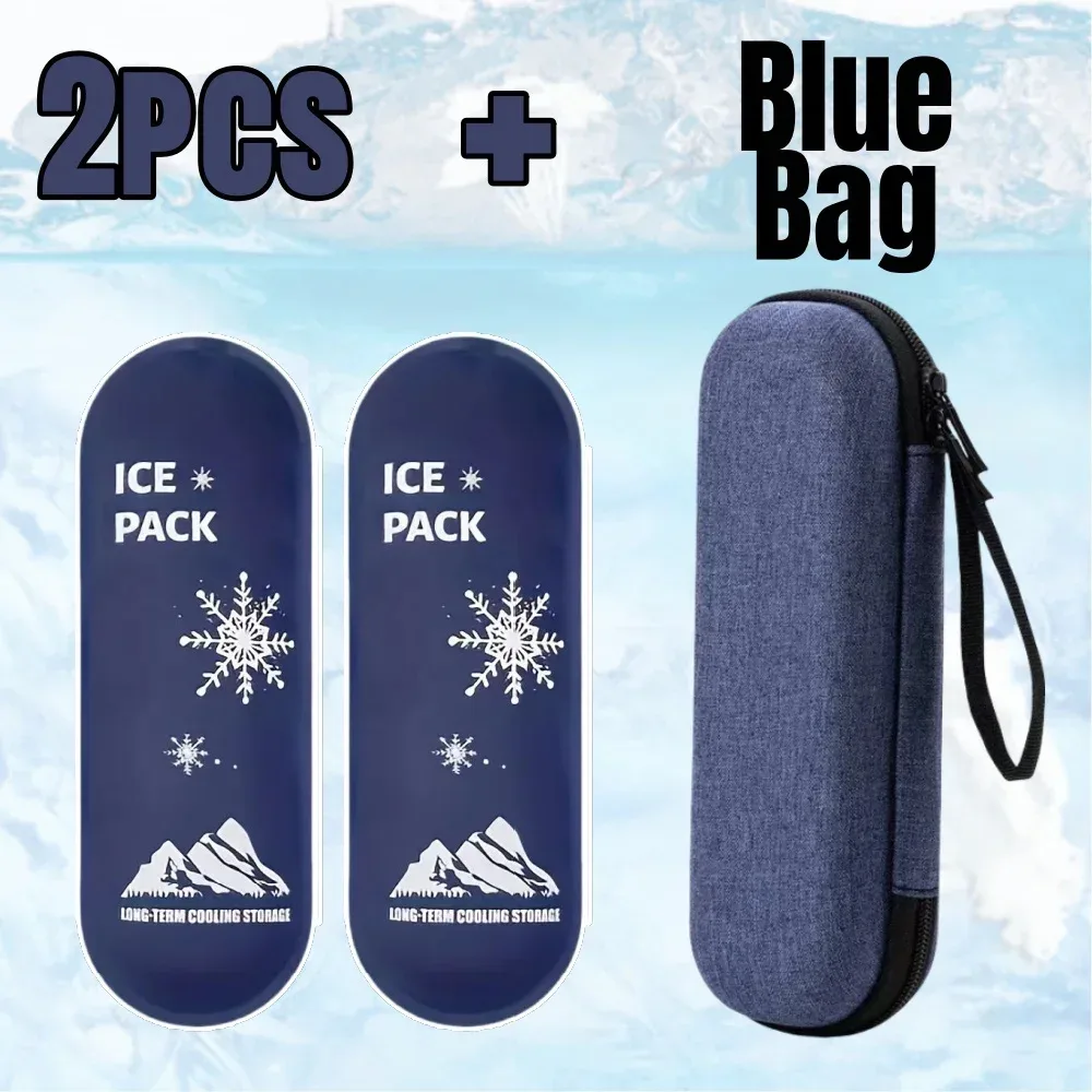 sac isotherme portable pour insuline, avec packs de refroidissement, étui isotherme pour insuline, design léger avec fermeture éclair, sac de rangement de voyage