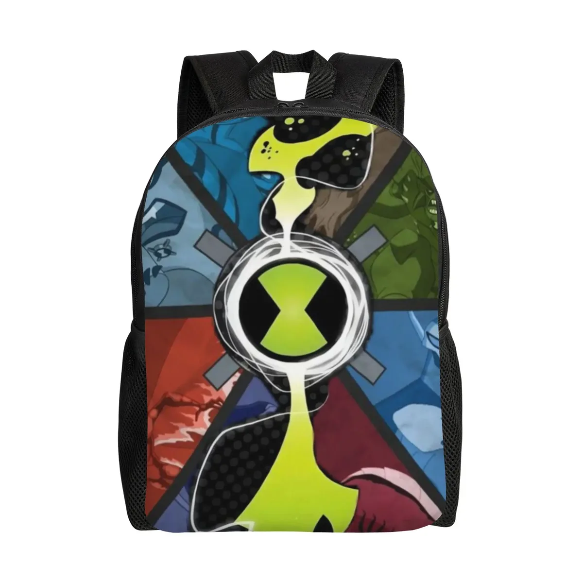 sac à dos grande capacité ben 10, motif dessin animé, pour la rentrée scolaire, sac à dos étudiant ben 10