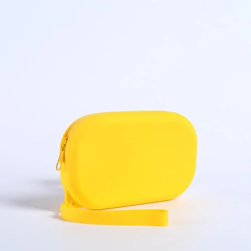 sac de rangement de cosmétiques en silicone, sac à main portable de voyage, organisateur de produits de toilette, sacs de maquillage à fermeture éclair, pochette étanche multifonctionnelle