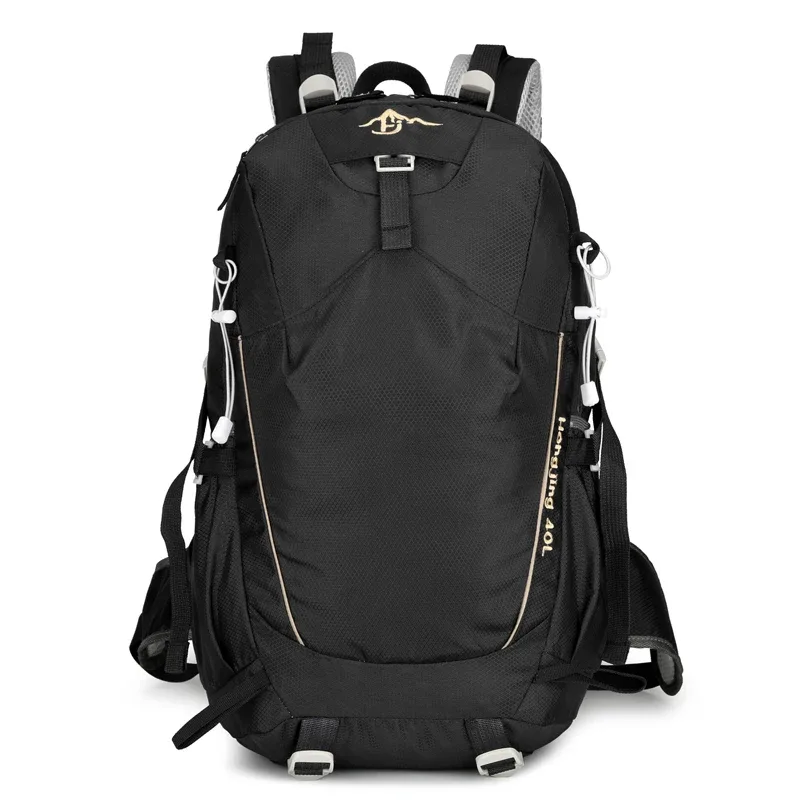 sac de randonnée en plein air 40l, grande capacité, nylon hydrofuge, options multicolores, sac à dos de voyage léger