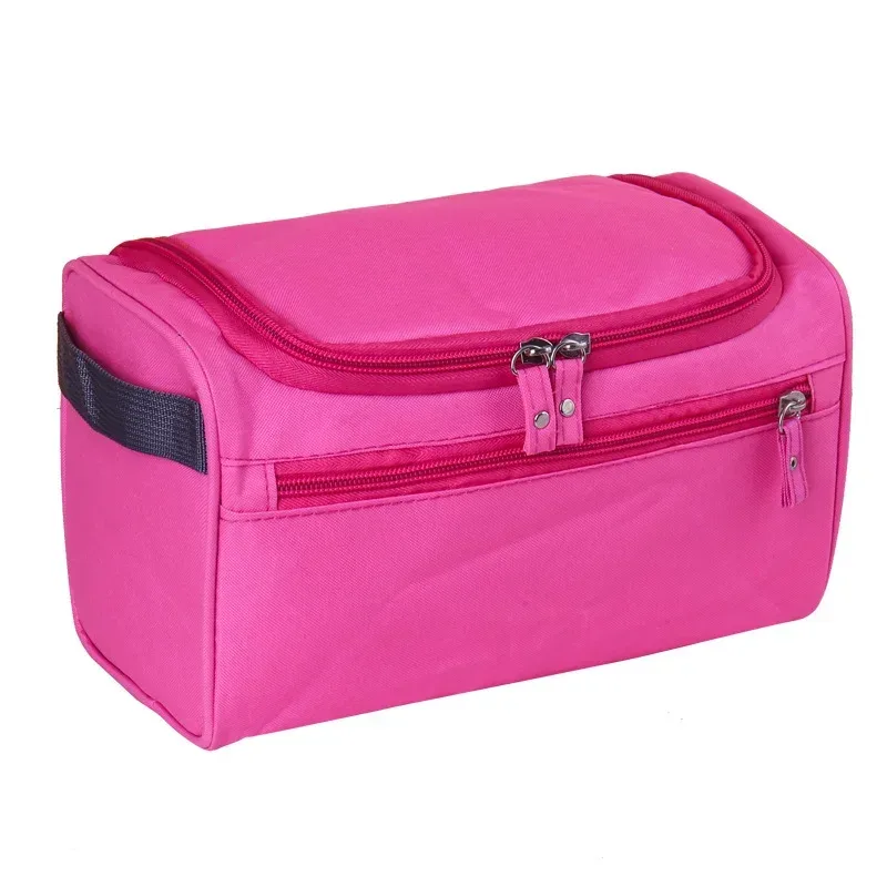 sac de rangement de toilette de voyage multifonctionnel, crochet à main pour hommes, organisateur de grande capacité, pochette de toilette portable pour utilisation en voyage