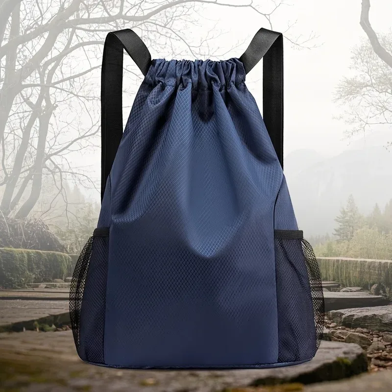 sac à dos neutre à cordon de serrage, sac de sport de grande capacité, adapté aux voyages, au sport, au fitness, sacs à dos pour hommes de grande capacité