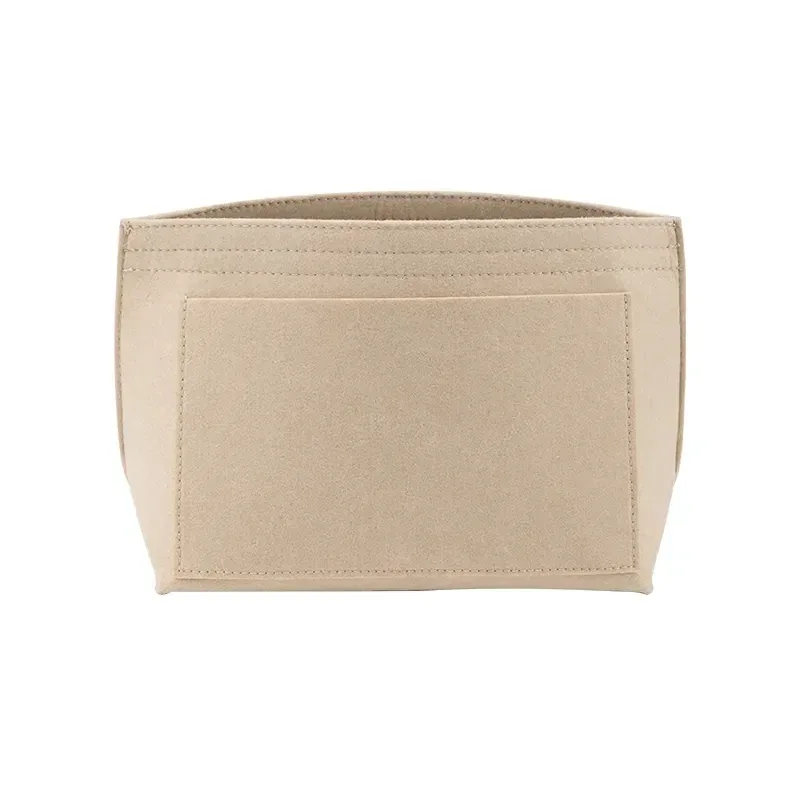 organisateur de sac pour longchamp, petit fourre-tout de finition, sac à main d'insertion, doublure intérieure en feutre de grande capacité, accessoires de mise à niveau diy