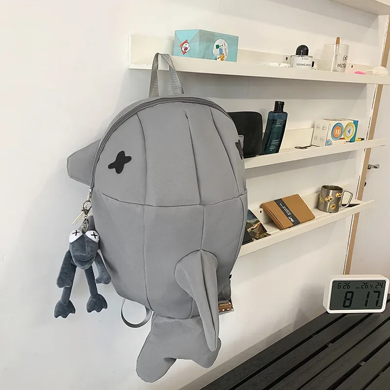 sac à dos de voyage étanche en forme de dessin animé, sac à dos amusant kawaii pour hommes et femmes, sac d'école léger de grande capacité