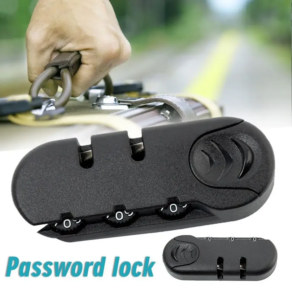 accessoires de sac de sécurité, serrure antivol, chaîne de traction, cadenas à combinaison, serrure de valise à bagages, serrure à code