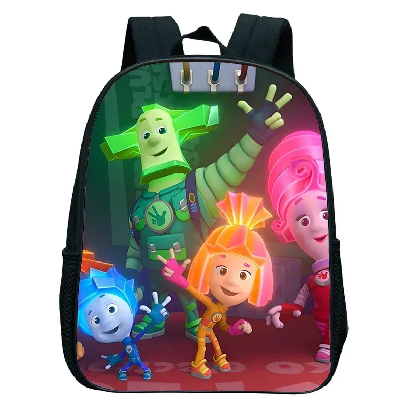 sac à dos pour enfants de la série télévisée the fixies, sac à dos pour la maternelle, pour garçons et filles, sac à dos de dessin animé the fixies, mochila