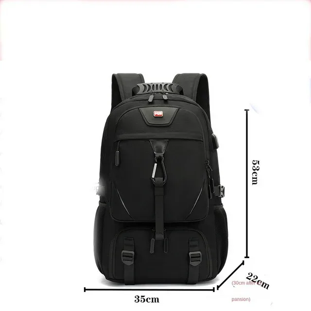 sac à dos de voyage usb grande capacité pour homme, sac à dos de sport, sac à dos de trekking, sac à dos de randonnée, sac à dos de camping pour homme, unisexe, 50 l, 60 l, 80l