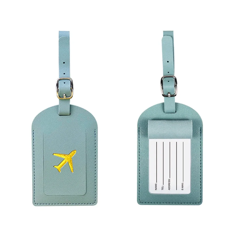 étiquette de bagage avec nom personnalisé, lettres personnalisées, bricolage, cadeau, identification d'avion, porte-étiquette d'adresse, valise pour femmes et hommes, accessoires de voyage