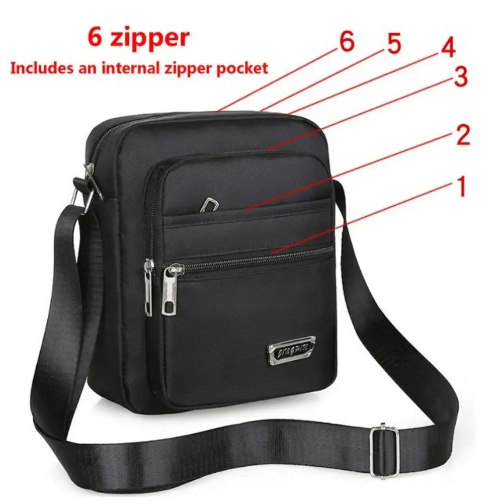 nouveau sac à bandoulière en nylon pour homme, sacs à main pour garçon, sacs messager pour homme, sacs bandoulière pour homme